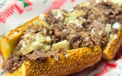 Philly cheesesteaks at Johnny Longhots Sarasota